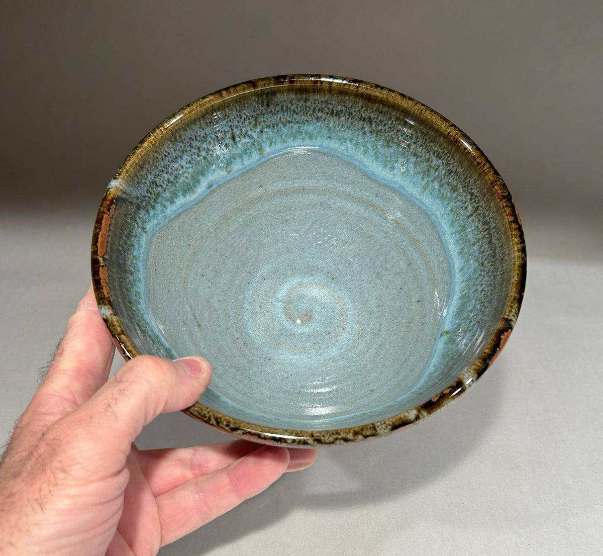 Handmade Pottery Mixing Bowl - Perfect Noodle Bowl