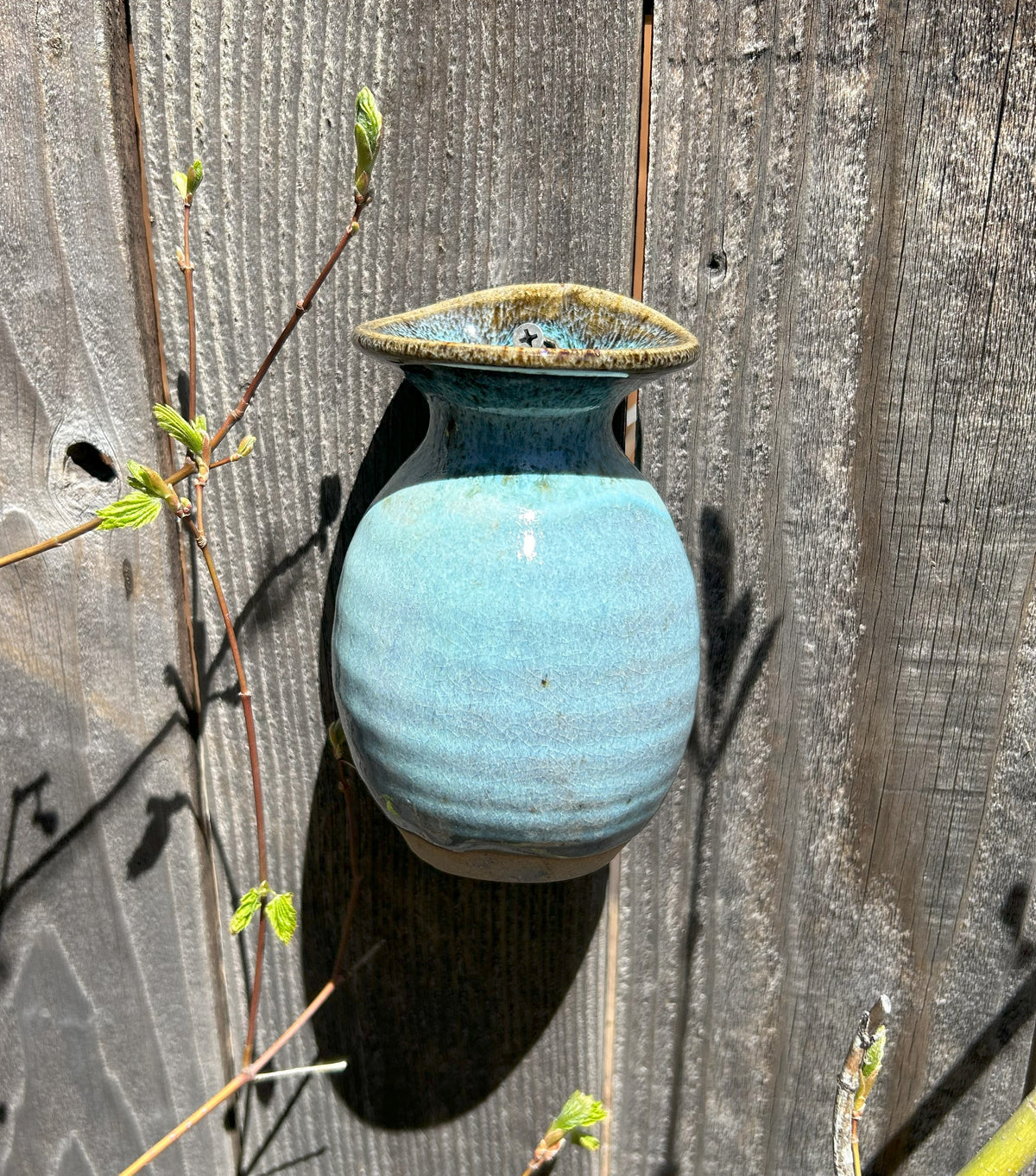 Pottery Wall Vase