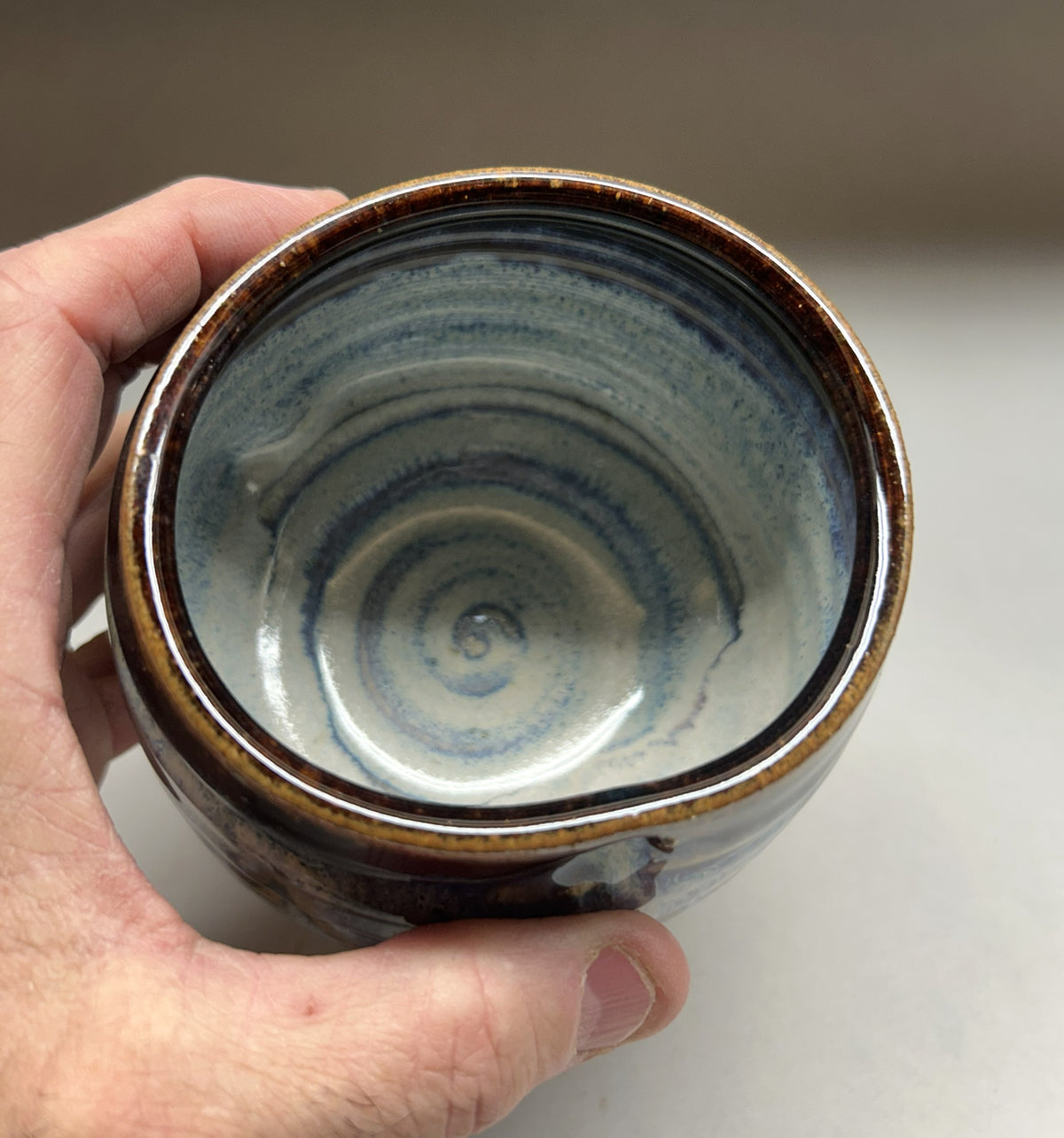 Handmade Pottery Tea Cup - Made in Ofegon