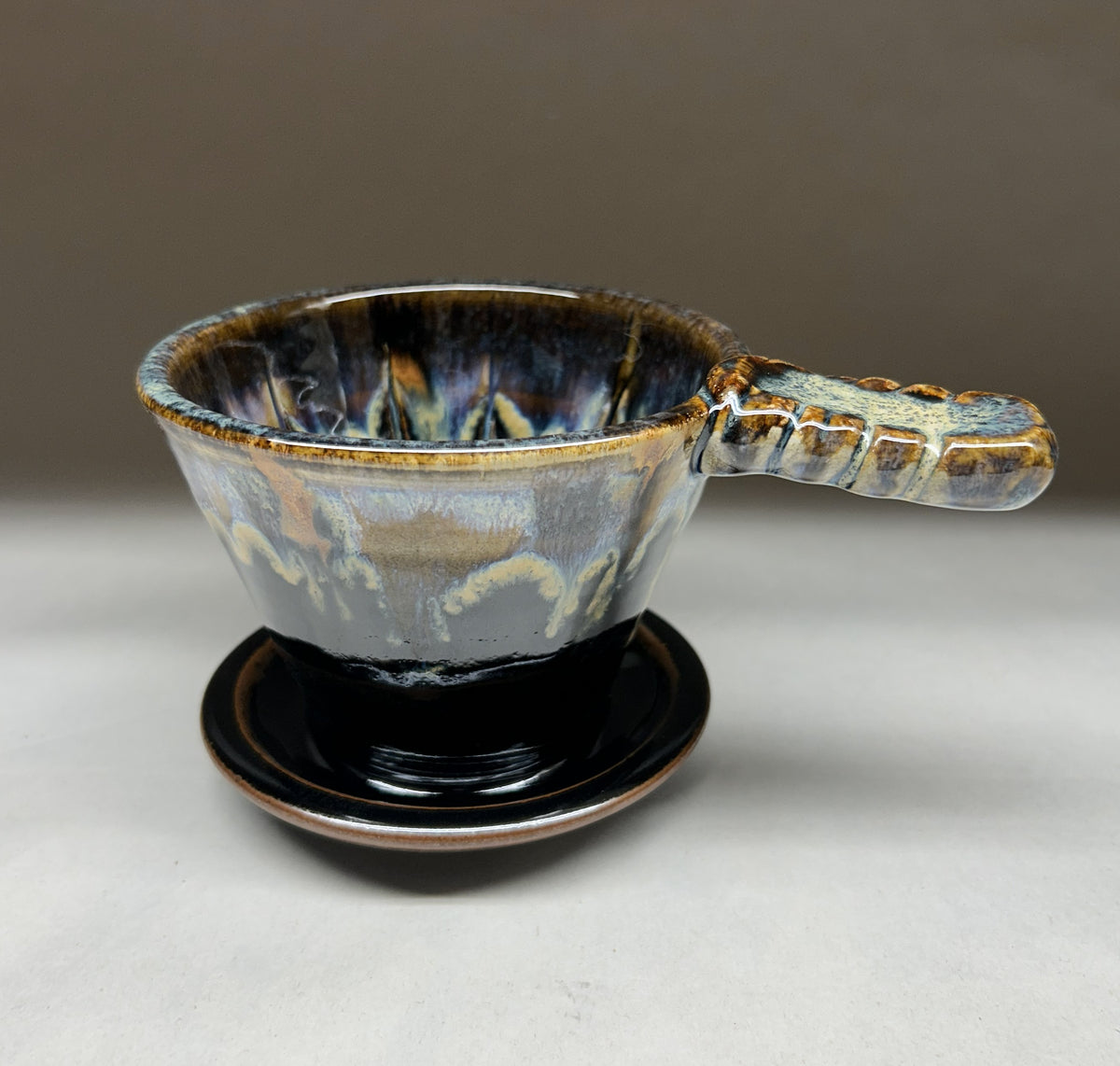 Handmade Pottery Coffee Cone – Pour-Over Coffee Brewer