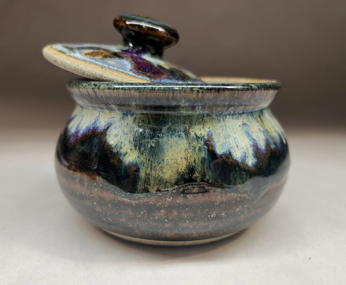 Handmade Pottery Sugar jar