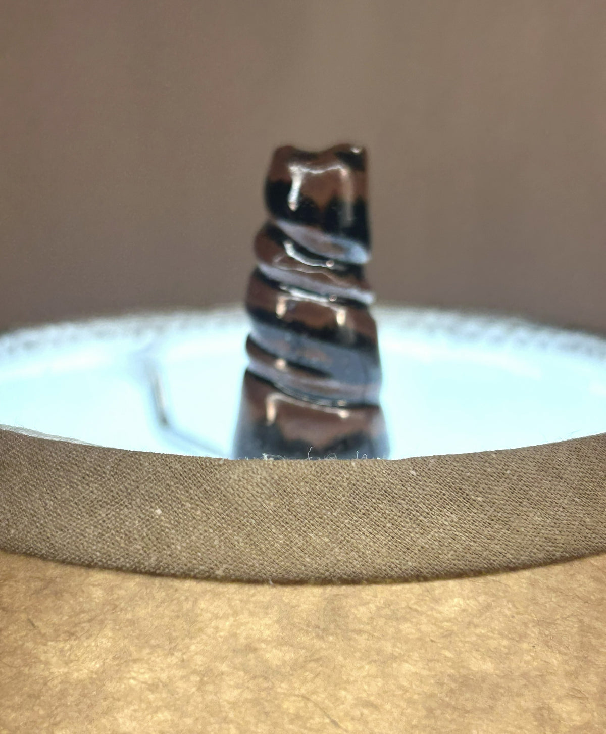 Copper Red Lamp - Handmade Pottery