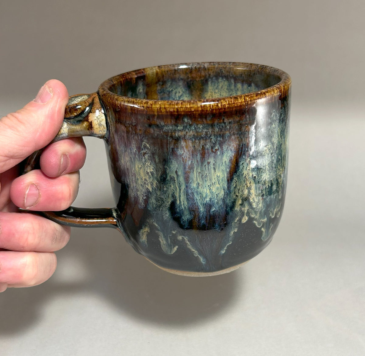 Handmade Pottery Mug – Rustic Artisan Coffee Mug for those Cozy Mornings and Evenings
