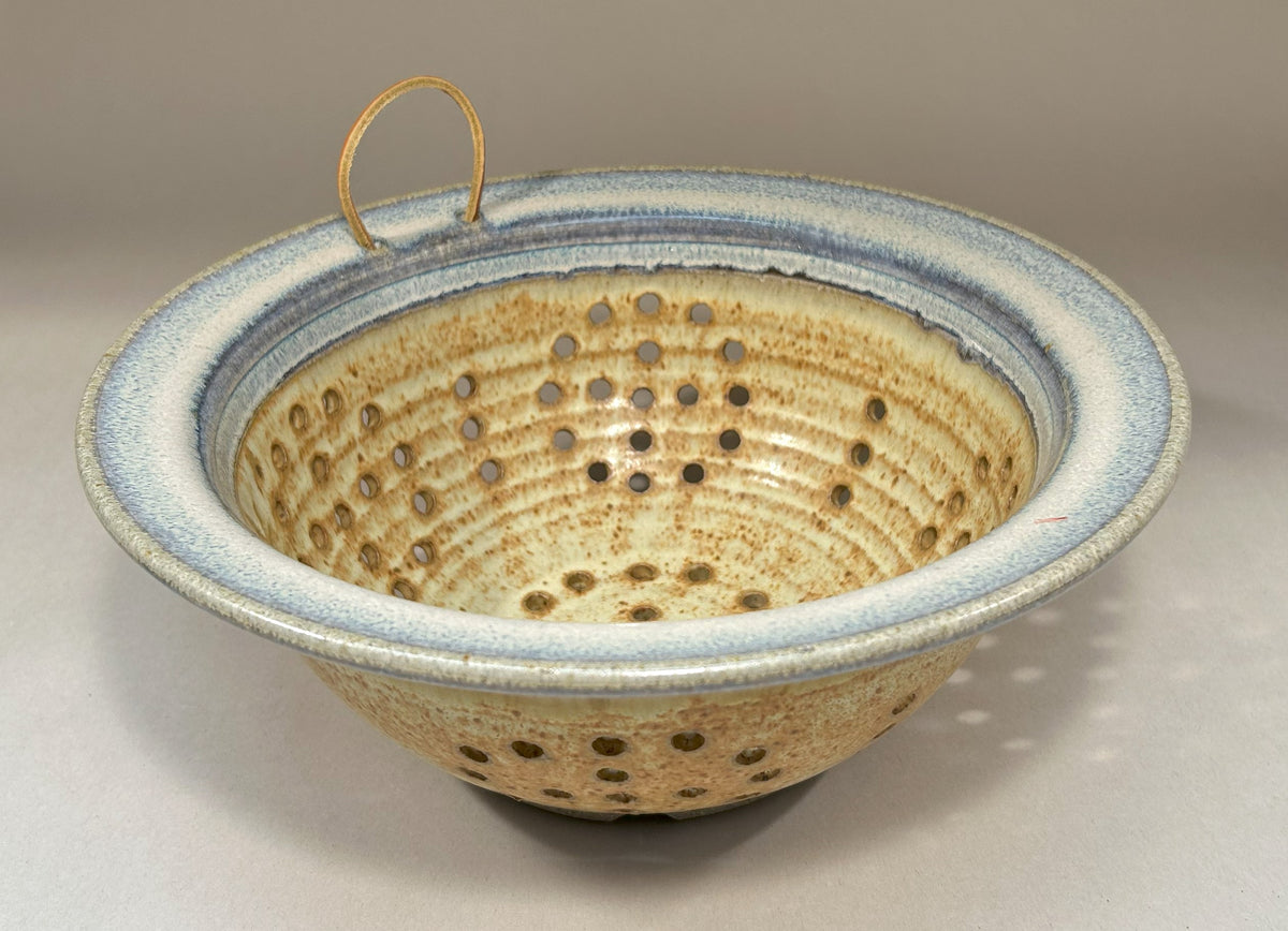 Handmade Pottery Colander - Kitchen Decor - Pottery Fruit Bowl