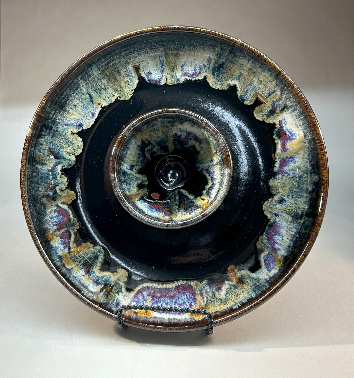Handmade Pottery Chip and Dip Set – Rustic & Elegant Serving Dish