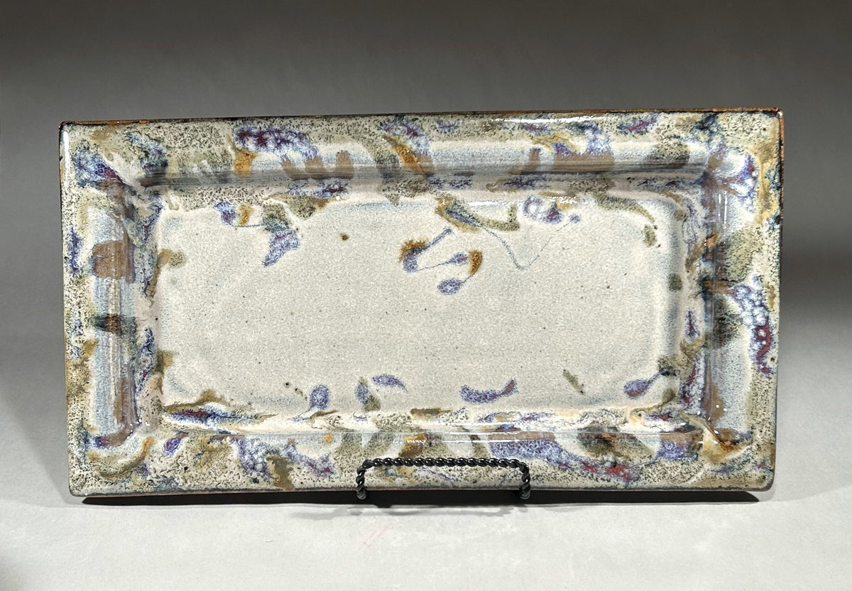 Rectangle Pottery Platter - Appetizer tray - Serving Tray