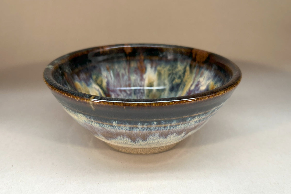 Handmade Pottery Dessert Bowls with Beautiful Stoneware Glaze – Rustic and Functional Artisan Tableware