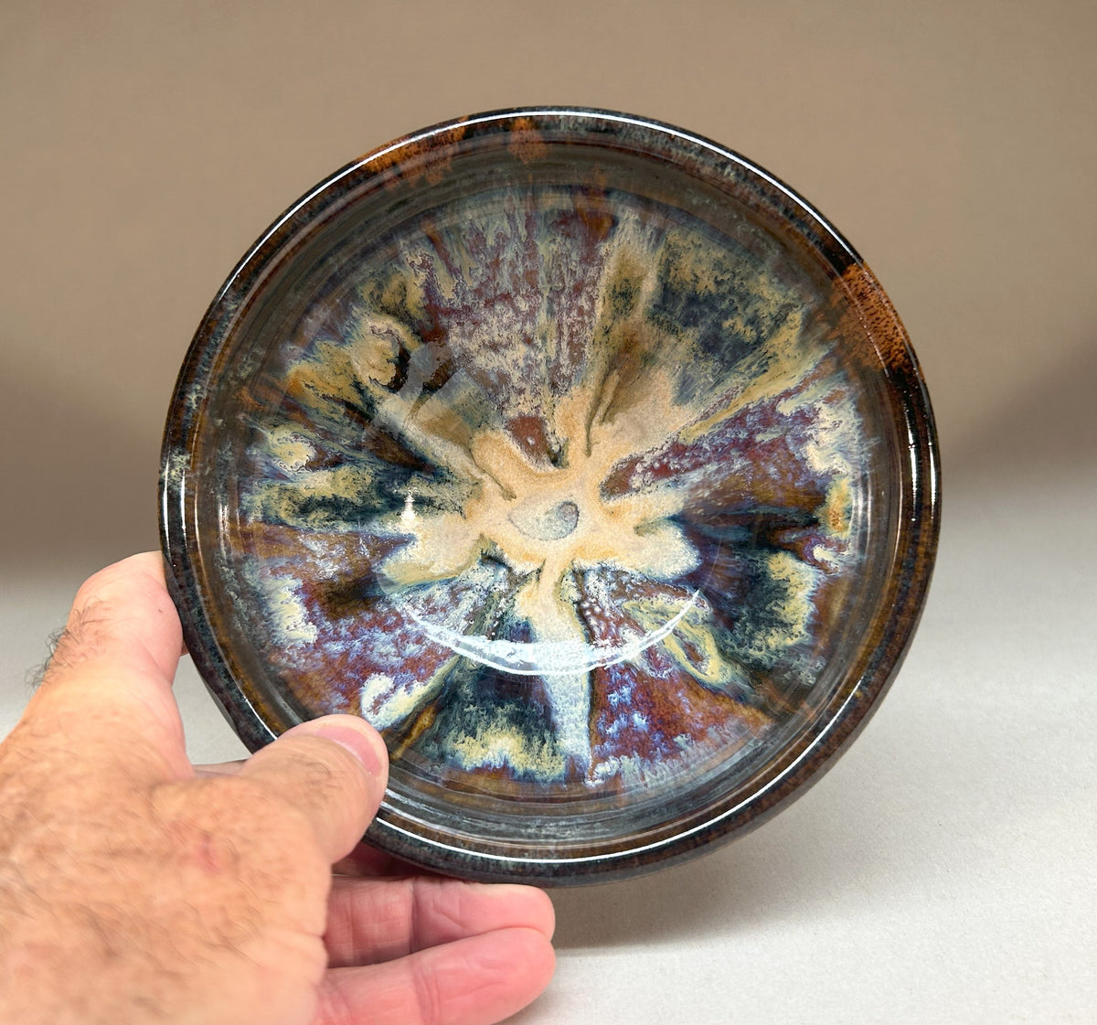 Handmade Pottery Dessert Bowls with Beautiful Stoneware Glaze – Rustic and Functional Artisan Tableware