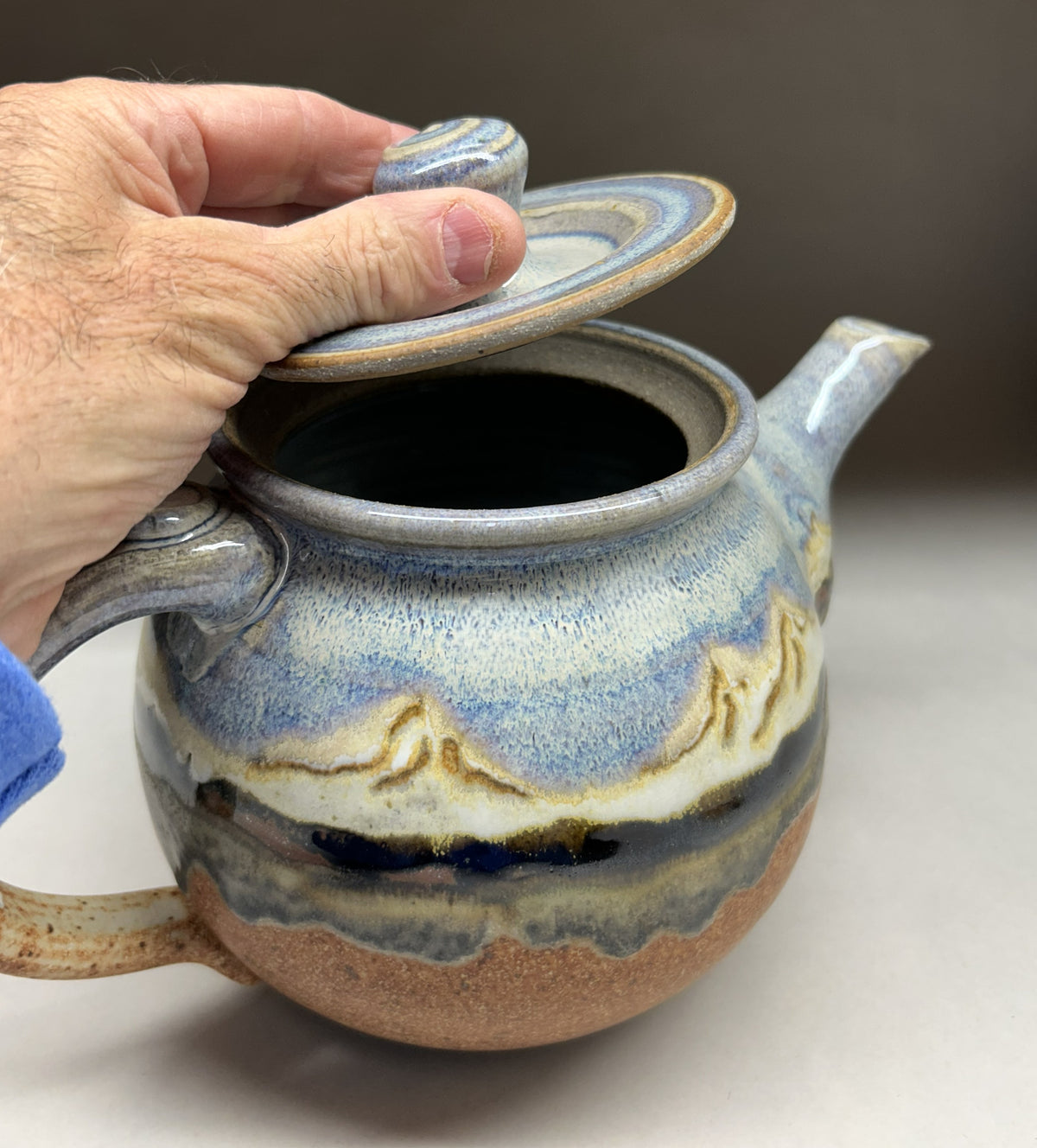 Handmade Pottery Teapot | Artisan Ceramic Teapot for Tea Lovers