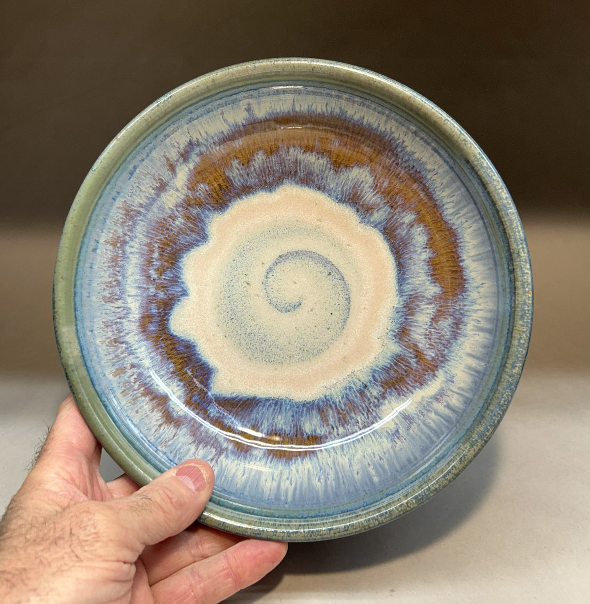Handmade Pottery Serving Bowl - Salad Bowl