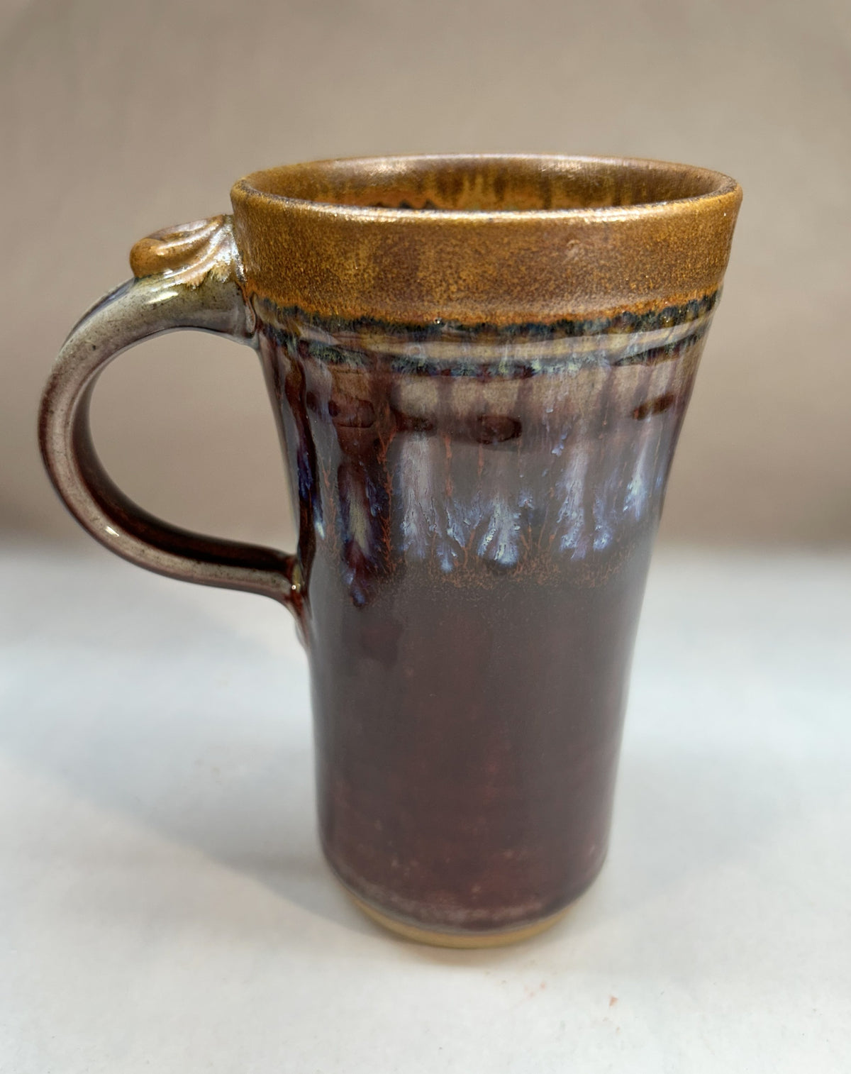 Handmade Pottery Car Mug - Made In Oregon