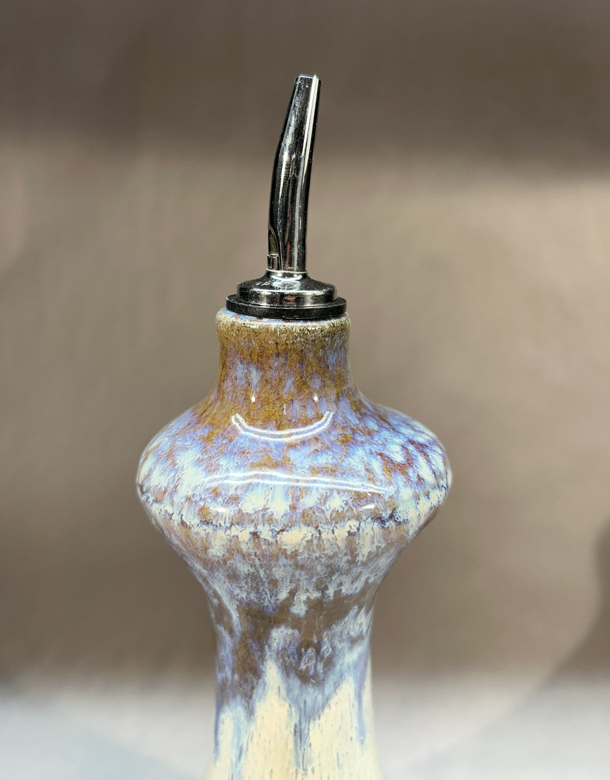 Handmade Pottery Oil Dispenser - Gift for the Chef in your home