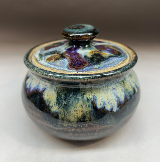 Handmade Pottery Sugar jar